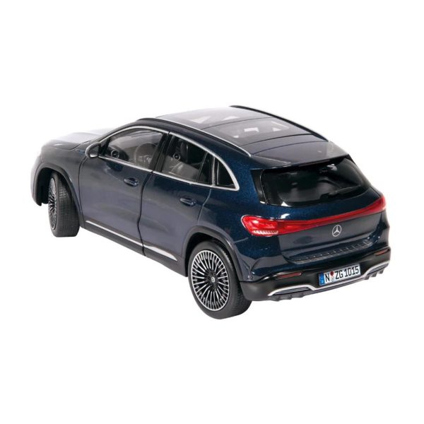 1/18 Mercedes-Benz EQA Metalik MaviDiecast Araba, NZG PM10150021 - Görsel 3