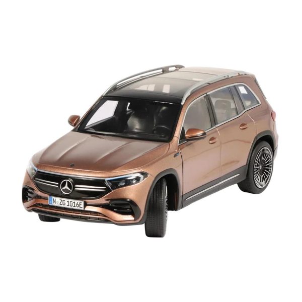 1/18 Mercedes-Benz EQB X243 Metalik Gül Kırmızısı Diecast Araba, NZG PM10160061 - Görsel 4