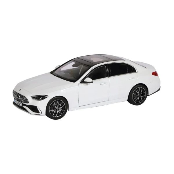 1/18 Mercedes-Benz C-Class Beyaz Diecast Araba, NZG PM10220041