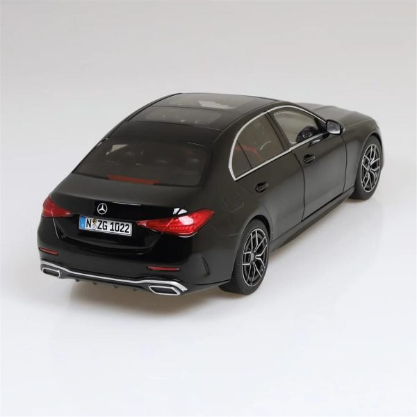 1/18 Mercedes-Benz C-Class Siyah Diecast Araba, NZG PM10220050 - Görsel 4