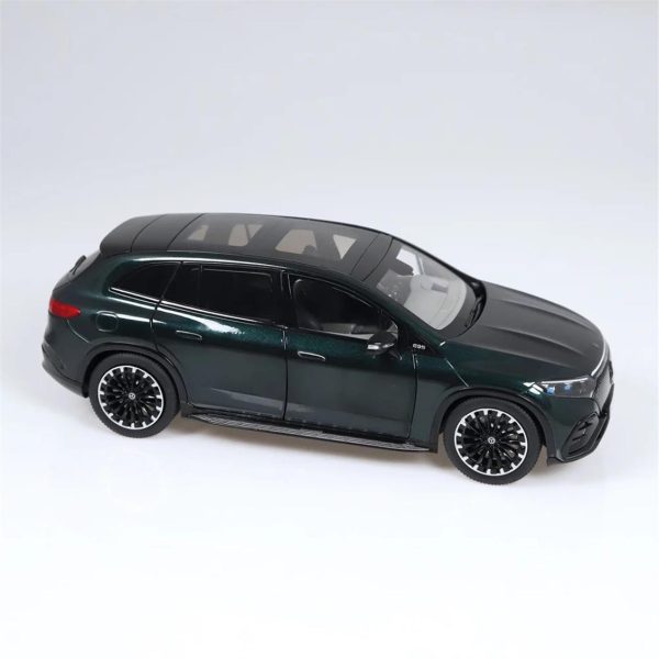 1/18 Mercedes-Benz EQS AMG Line SUV Yeşil Diecast Araba, NZG PM10590030 - Görsel 2