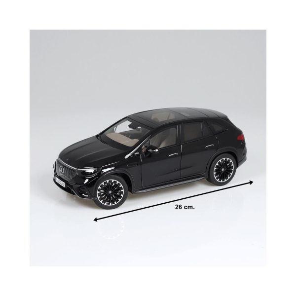 1/18 Mercedes-Benz EQE AMG Line SUV Metalik Siyah Diecast Araba, NZG PM10610050 - Görsel 5
