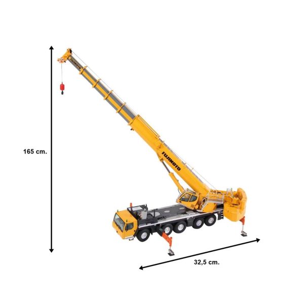 1/50 LIEBHERR LTM1250 Mobil Vinç (Fujimoto) Diecast Model, NZG SL95900018 - Görsel 5