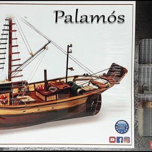 1/45 Palamos Balıkçı Teknesi Ahşap Maketi, Occre 12000