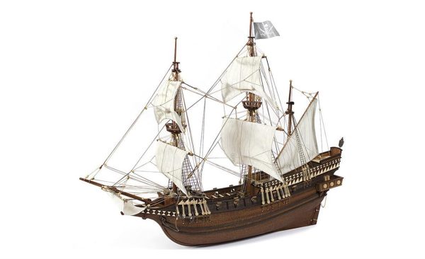 1/100 Buccaneer Yelkenli Tekne Ahşap Maketi, Occre 12002 - Görsel 2