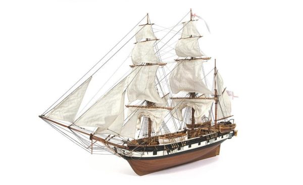 1/60 Beagle Yelkenli Tekne Ahşap Maketi, Occre 12005 - Görsel 2