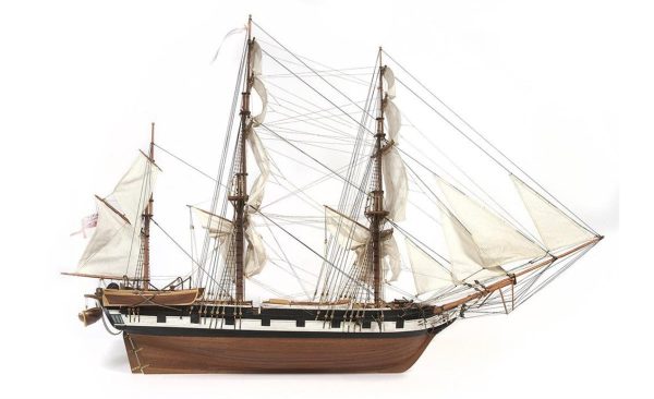 1/60 Beagle Yelkenli Tekne Ahşap Maketi, Occre 12005 - Görsel 3