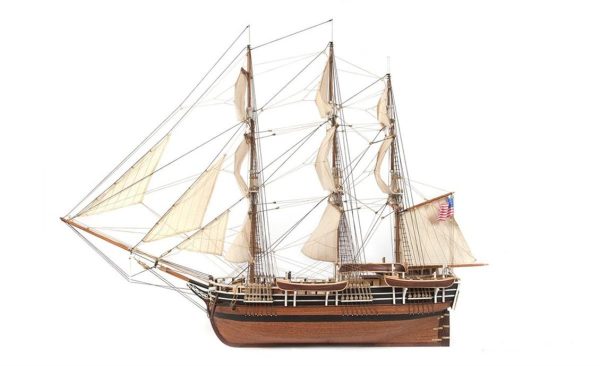 1/60 Essex Yelkenli Tekne Ahşap Maketi, Occre 12006 - Görsel 3