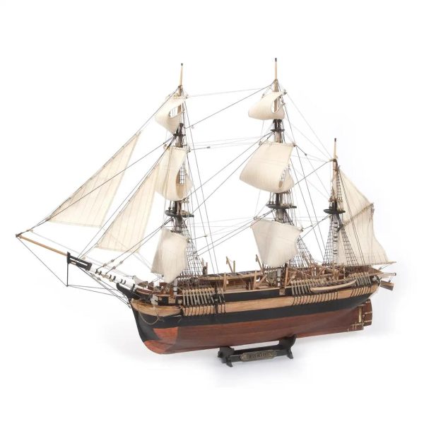 1/75 HMS Erebus Yelkenli Tekne Ahşap Maketi, Occre 12009 - Görsel 2