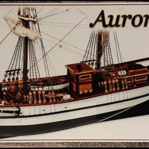 1/65 Aurora Yelkenli Tekne Ahşap Maketi, Occre 13001