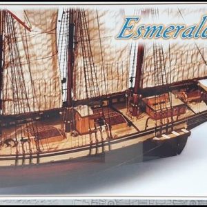 1/58 Cala Esmeralda Yelkenli Tekne Ahşap Maketi, Occre 13002