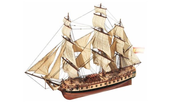 1/85 Diana Yelkenli Tekne Ahşap Maketi, Occre 14001 - Görsel 2