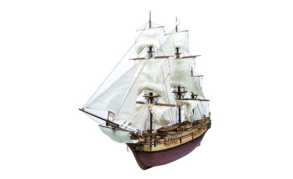 1/45 Bounty Yelkenli Tekne Ahşap Maketi, Occre 14006 - Görsel 2