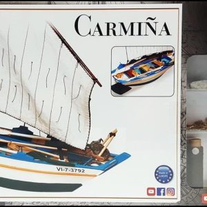 1/15 Carmina Yelkenli Sandal Ahşap Maketi, Occre 52001