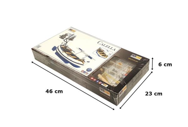 1/15 Calella Balıkçı Sandalı Ahşap Maketi, Occre 52002 - Görsel 4