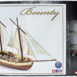 1/24 Bounty Boat Yelkenli Tekne Ahşap Maketi, Occre 52003