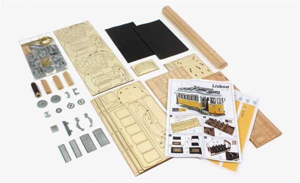 1/24 Lizbon Tramwayı Ahşap Maketi, Occre 53005 - Görsel 3