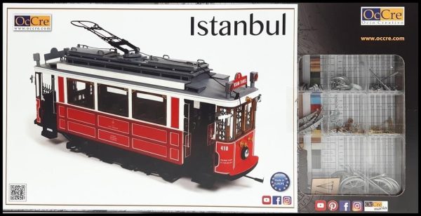 1/24 İstanbul Tramwayı Ahşap Maketi, Occre 53010