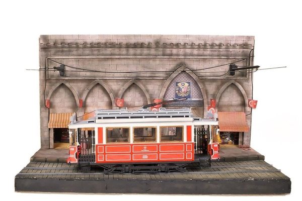 1/24 İstanbul Dioraması Ahşap Maketi, Occre 53010D - Görsel 2