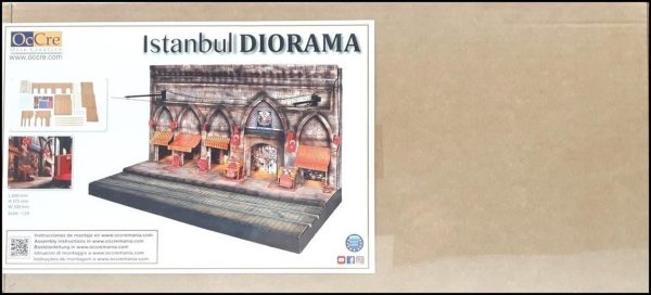 1/24 İstanbul Dioraması Ahşap Maketi, Occre 53010D
