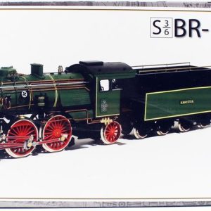 1/32 Bavarian BR-18 Buharlı Lokomotif Ahşap Maketi, Occre 54002