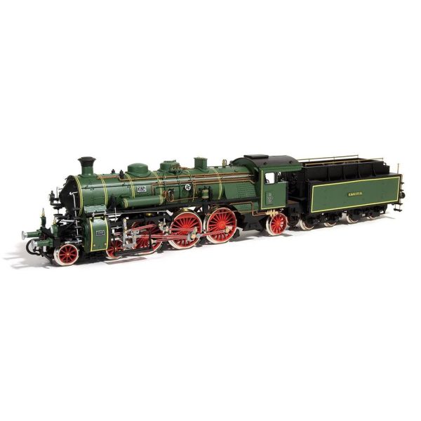 1/32 Bavarian BR-18 Buharlı Lokomotif Ahşap Maketi, Occre 54002 - Görsel 2