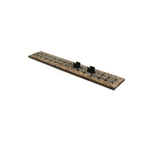 1/32 Lokomotif ve Wagonlar için Demiryolu Zemini Ahşap Maketi, Occre 55103
