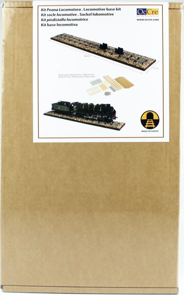 1/32 Lokomotif ve Wagonlar için Demiryolu Zemini Ahşap Maketi, Occre 55103 - Görsel 3