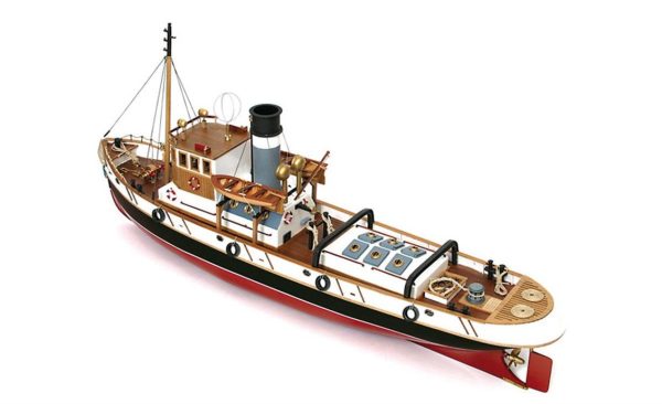 1/30 Ulises RC Dönüştürülebilir Römorkör Ahşap Maketi, Occre 61001 - Görsel 3
