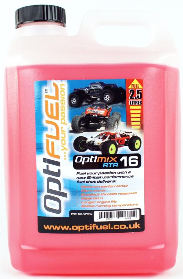 %16 NitroMetan RC Araba Yakıtı 2.5 Litre - Görsel 3
