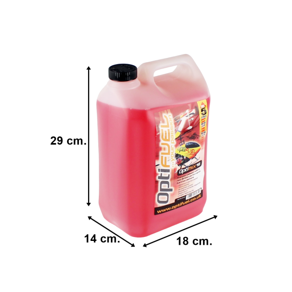 Optifuel %16 NitroMetan Model uçak ve heli yakıtı, 2 ve 4 zamanlı Motorlar için, 5 Litre - Görsel 3