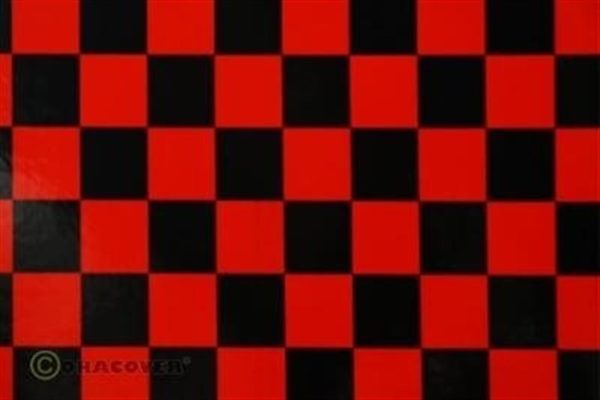Fun 3, Red-Black- Desenli Fılm-1 Met, Oracover 43-023-071-M