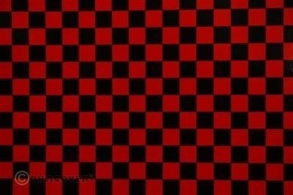 Fun 4, Red-Black- Desenli Fılm-1 Met, Oracover 44-023-071-M