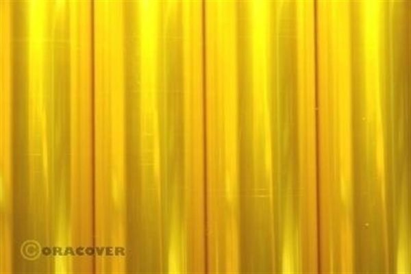 RC Uçak Kaplama Filmi- Şeffaf Sarı- 1 Metre, Oracover Oralight 31-039