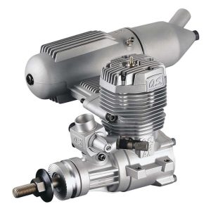 Max-65 AX ve 4010A Susturuculu Nitro Yakıtlı RC Uçak Motoru, OS Engines 16521