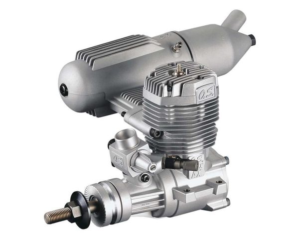 Max-65 AX ve 4010A Susturuculu Nitro Yakıtlı RC Uçak Motoru, OS Engines 16521