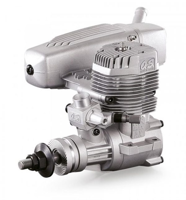 Max-95 AX (61C) ve 4040 Susturuculu Nitro Yakıtlı RC Uçak Motoru, OS Engines 19120