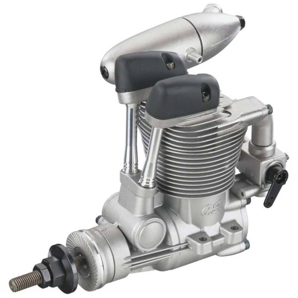 FS-62V (61T) ve 4050 Susturuculu 4 Zamanlı Nitro Yakıtlı RC Uçak Motoru, OS Engines 30600