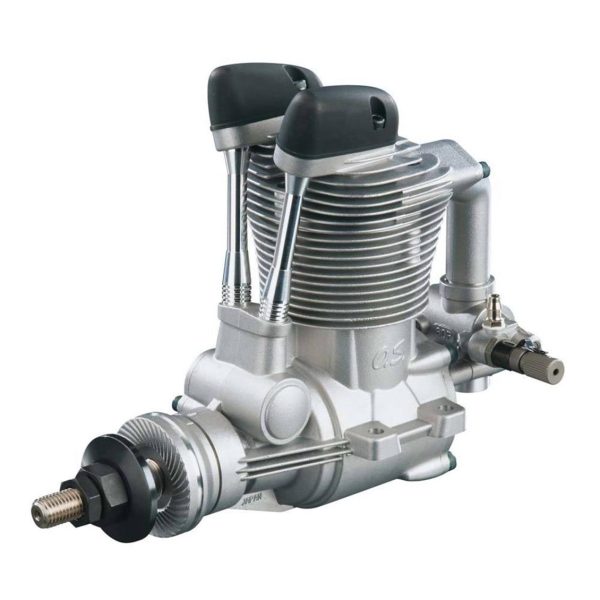 FS-95V (60PA) ve 5050 Susturuculu 4 Zamanlı Nitro Yakıtlı RC Uçak Motoru, OS Engines 30900