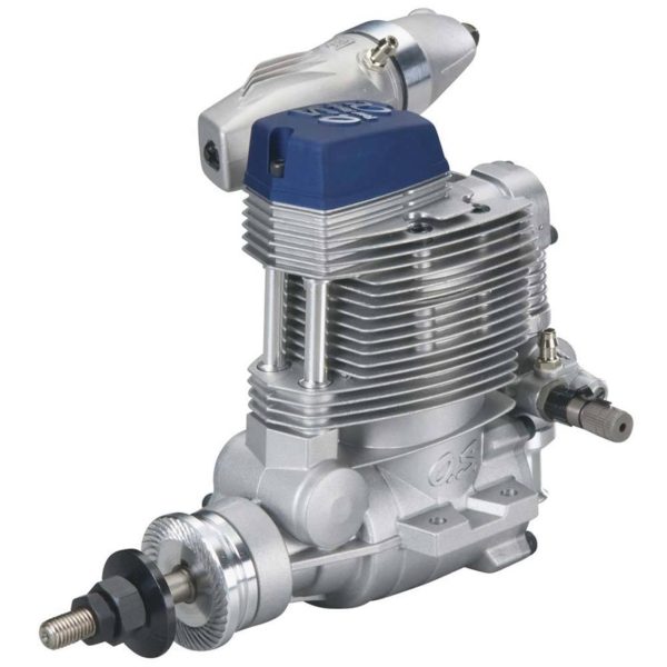 FS?-72 (61N) ve 5030 Susturuculu 4 Zamanlı Nitro Yakıtlı RC Uçak Motoru, OS Engines 34720