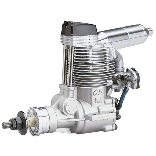 FS-120S III (70N) ve 5020 Susturuculu 4 Zamanlı Nitro Yakıtlı RC Uçak Motoru, OS Engines 35540