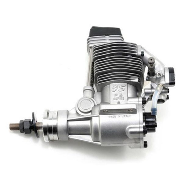 FS-120S III (70N) ve 5020 Susturuculu 4 Zamanlı Nitro Yakıtlı RC Uçak Motoru, OS Engines 35540 - Görsel 3