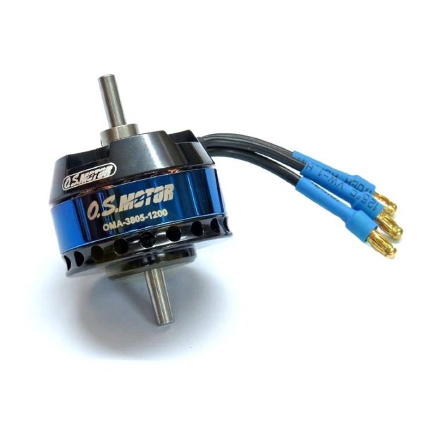 OMA-3805-1200W Fırçasız Outrunner Elektrik motoru, OS Engines 51010905 - Görsel 3