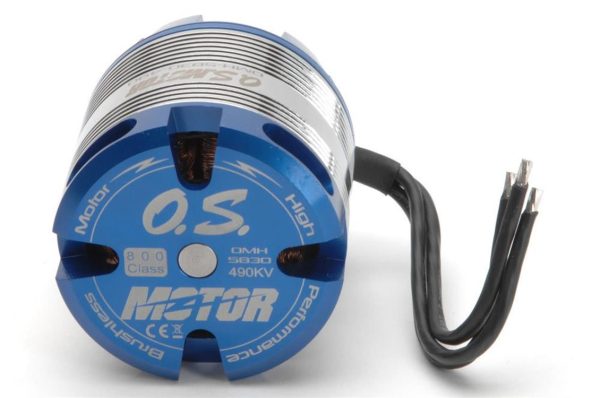 OMH-5830-490W Fırçasız Outrunner Elektrik motoru, OS Engines 51020180 - Görsel 4