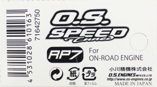 Nitrolu Yakıt Bujisi SPEED RP7, OS Engines 71642750 - Görsel 3