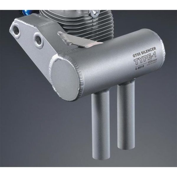 GT55 Egzoz Tip 1 (E-6010) RC Motoru Yedek Parçası, OS Engines 74003000 - Görsel 2