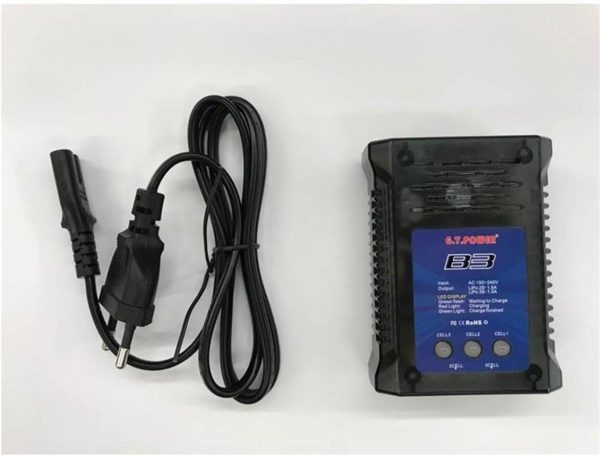 B3 Şarj Cihazı Led Göstergeli Giriş:220 Volt 2-3S LiPo, GT Power 117 - Görsel 2