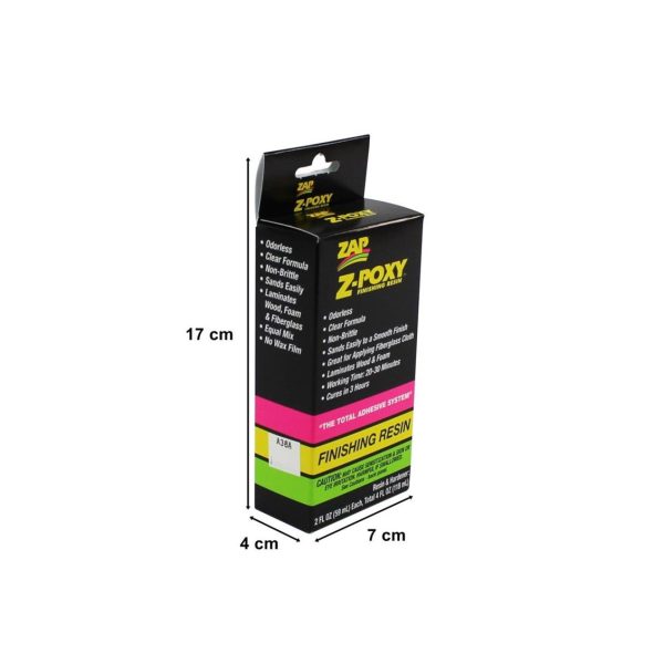 ZAP Z-Poxy 118 ml. Laminasyon Epoksisi, Pacer PT41 - Görsel 3