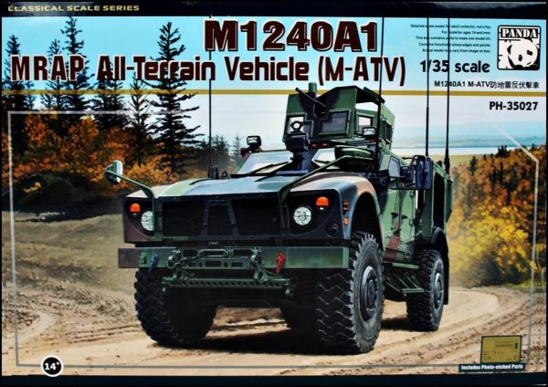 1/35 M1240A1 MRAP (M-ATV) Askeri Araç Maketi, Panda Hobby 35027