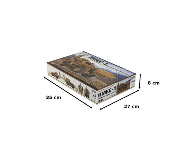 1/35 HMEE-1 Askeri İş Makinası Maketi, Panda Hobby 35041 - Görsel 5